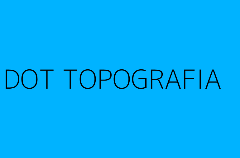 DOT TOPOGRAFIA